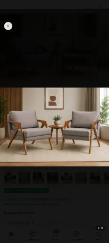 Poltrona decorativa