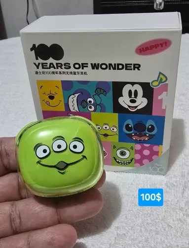 Fone de ouvido Bluetooth do Alien do Toy Story original