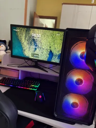 PC Gamer Completo + Monitor, Teclado, Mouse e Som GRÁTIS