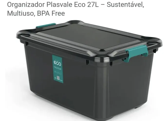Caixa organizadora 27 litros 