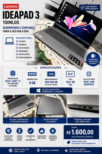 Notebook Lenovo