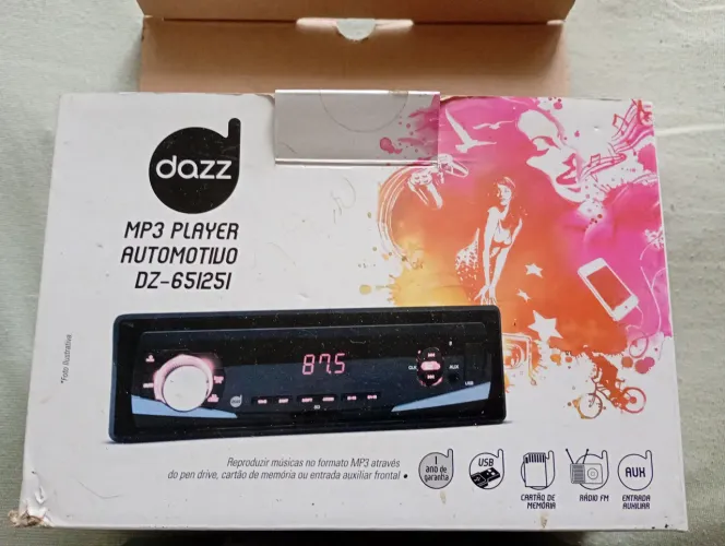 Mp3 Player Automotivo Dazz