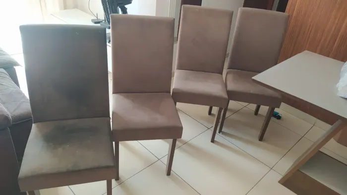 Conjunto cadeiras de jantar 