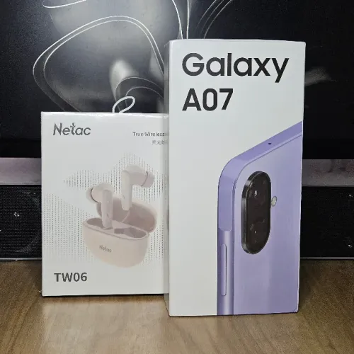 Samsung Galaxy A07 256GB (Lacrado) + Fone Sem Fio de Brinde!