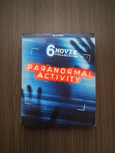 Blu-ray Atividade Paranormal coleção c/luva