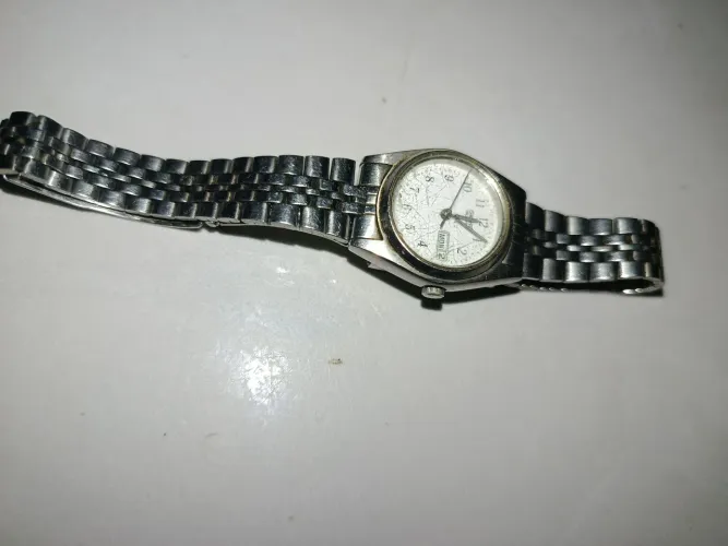 Relógio Antigo Seiko Quartz 7N85-0010 Original - Ano 1996