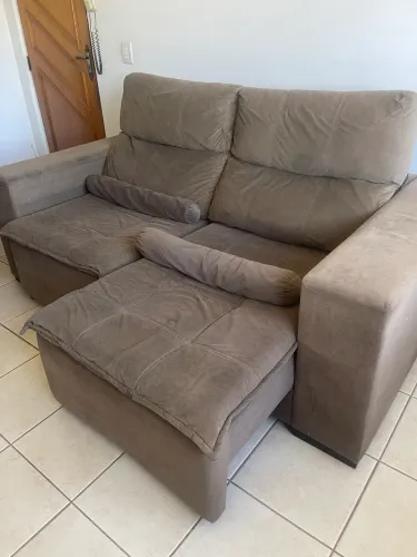 Sofá Retrátil e Reclinável 2 Lugares - Muito Confortável | Mecanismo Perfeito