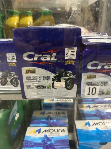 Bateria de moto CRAL 7A