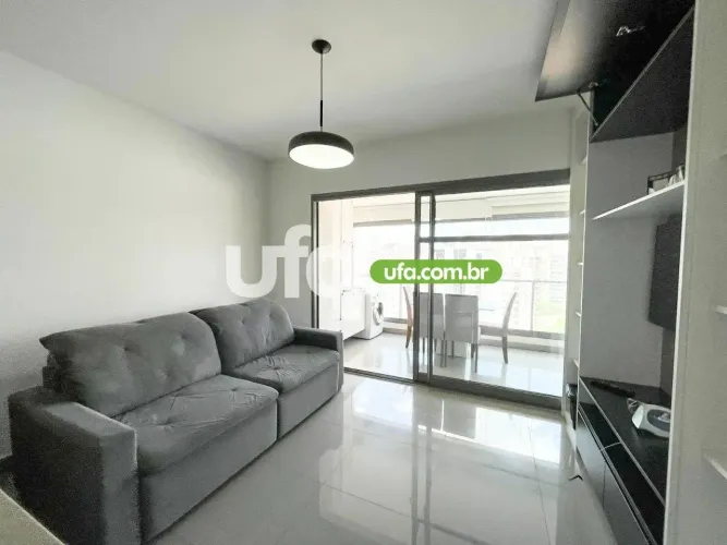 Apartamento mobiliado para locação na Barra Funda, 52m², varanda gourmet e andar alto