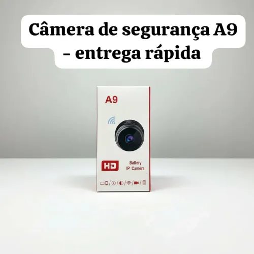 Câmera de segurança wi-fi - IP segurança para sua casa com esse mini câmera