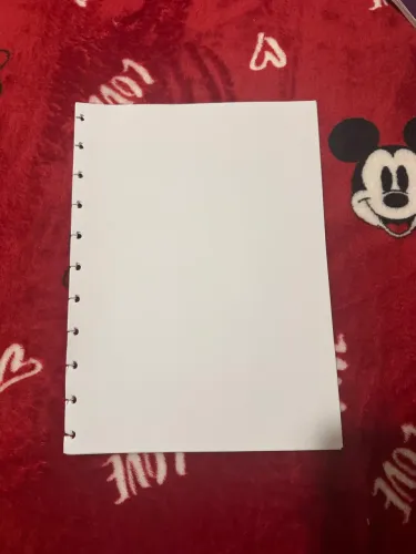 Folha de caderno inteligente - grande