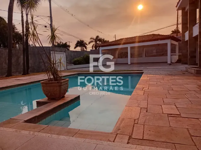 Casa Para Locação, 04 Quartos Sendo 04 Suítes, Varanda gourmet Com Piscina, 710 m², Ribeir
