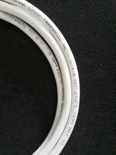 Cabo Silicone 2x1,5mm 2 vias 200 graus 750v - rolo c\ 2 metros - só tenho esse