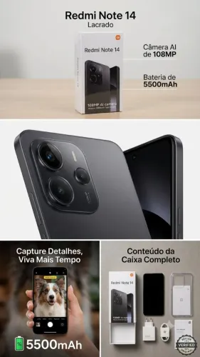Redmi Note 14 5g Novo