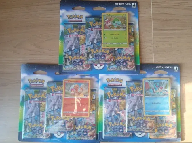3x Booster Triplo Pokemon GO