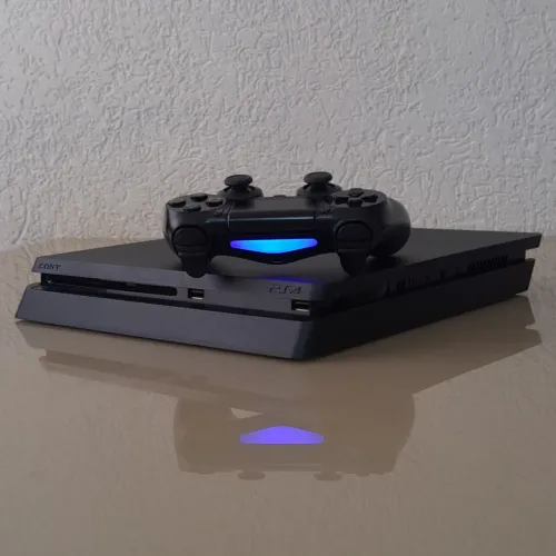 PS4 SLIM 1TB LACRADO PRONTO PRA USO