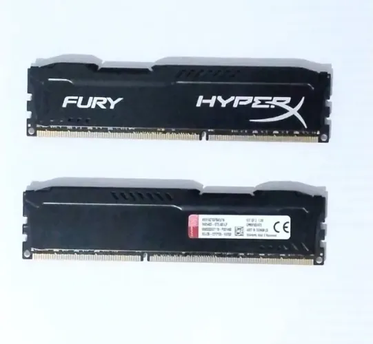 Memória HyperX Fury Black - 8GB DDR3