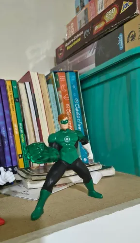 Boneco lanterna verde