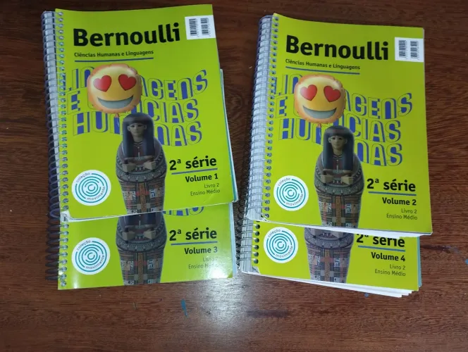 Bernoulli Ciências Humanas e linguagem - Enem e vestibulares (4 livros) 
