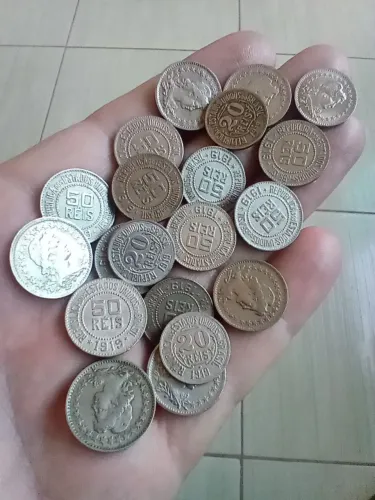 Moedas antigas 