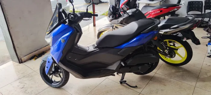 Yamaha Nmax 160 azul 2026 Shalon veículos Cariacica