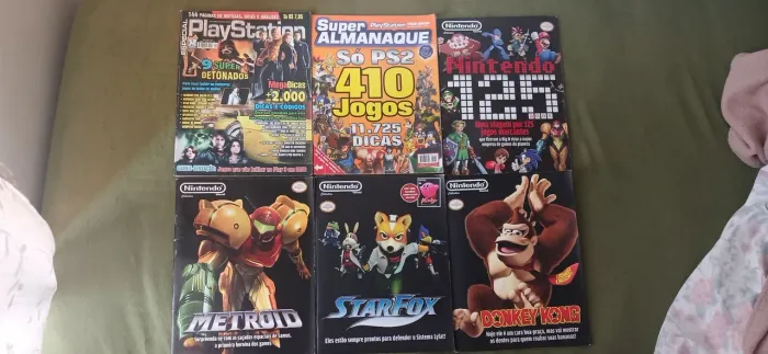 Lote Revistas de Games + Almanaque