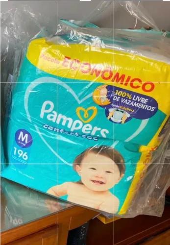 Fraldas Pampers - Confort sec 