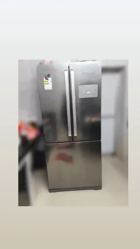 Geladeira Brastemp Inox - Está funcionando, mas está com defeito no gás