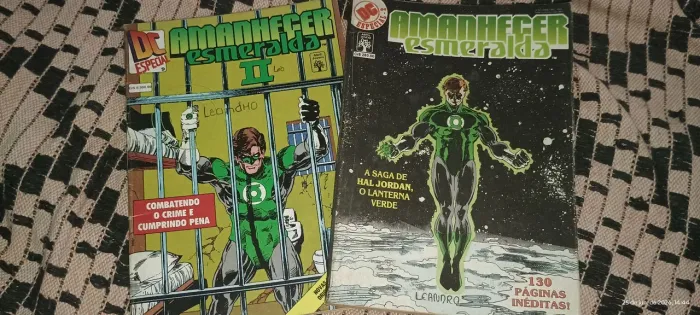 Amanhecer Esmeralda I e II. Especial Hal Jordan.