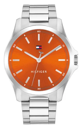 RELÓGIO TOMMY HILFIGER MASCULINO AÇO PRATEADO