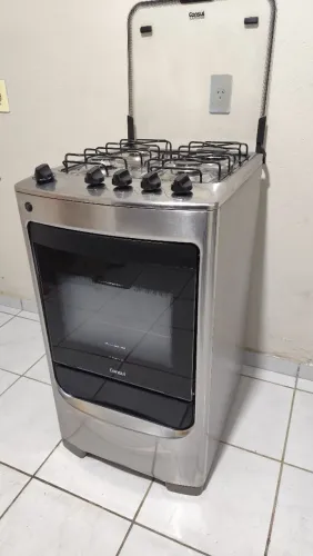 * Vendo"FOGAO _CONSUL INOX *Seme NOVO 'Automático <br>? 4 BocaS _Automático
