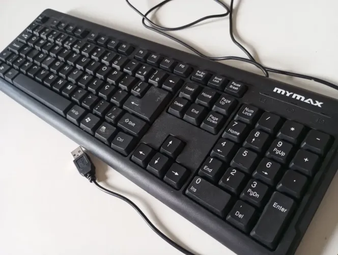 Teclado Mimax Para PCs Desktop Tablet Notebook Tvs Tvbox Games 