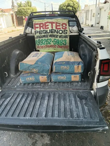 Rei dos pequenos e médios Fretes/ descartes