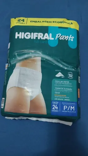 Vendo pacote com 23 fraldas adulto Higifral Pants