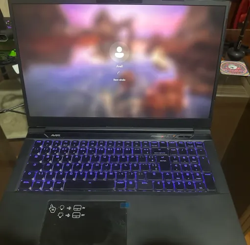 Notebook avell c65 MUV I7 9750H / RTX 2070