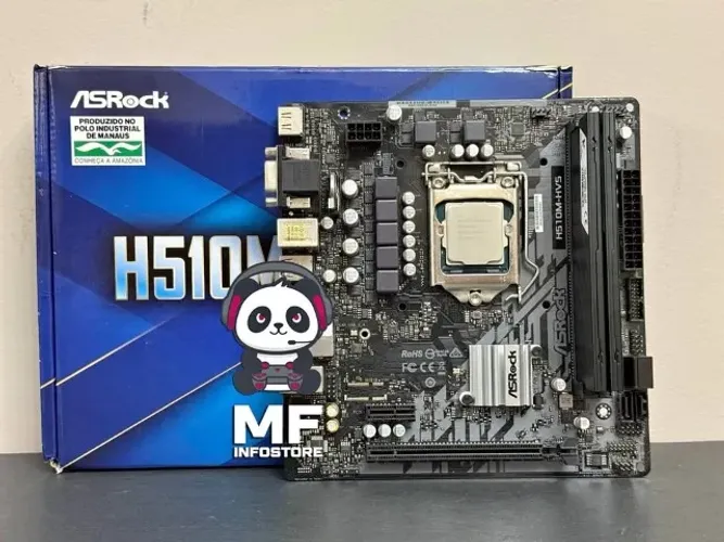 Kit H510M ASRock + i5 10400F + 2x16GB 3200Mhz