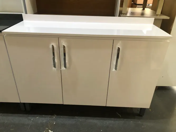 Balcão de cozinha com 3 portas / NOVO / ENTREGAMOS