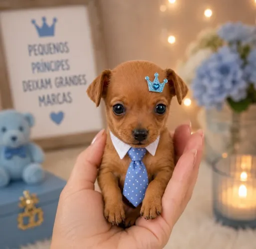 Pinscher macho a venda