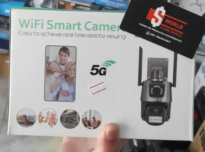 Câmera wi-fi externa - Store World