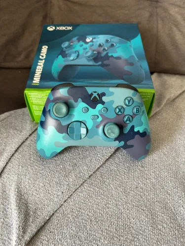Controle Xbox Wireless - Edição Especial Mineral Camuflado(Original)