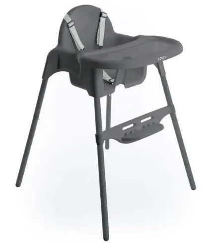 Cosco Kids, Cadeira de Refeição Cook, Cinza