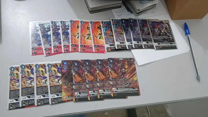 Deck Wargreymon Digimon TCG