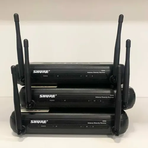 Receptores Shure SVX4 - 3 unidades