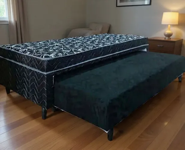 Cama bibox solteiro novo lacrado 