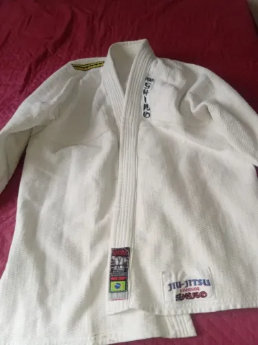 Kimono jiu-jitsu A6 trançado adulto 