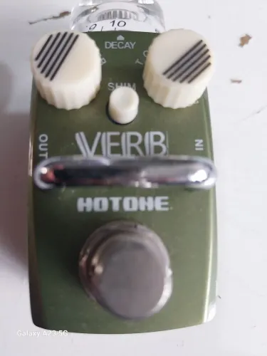 Mini pedal hotone verb reverb