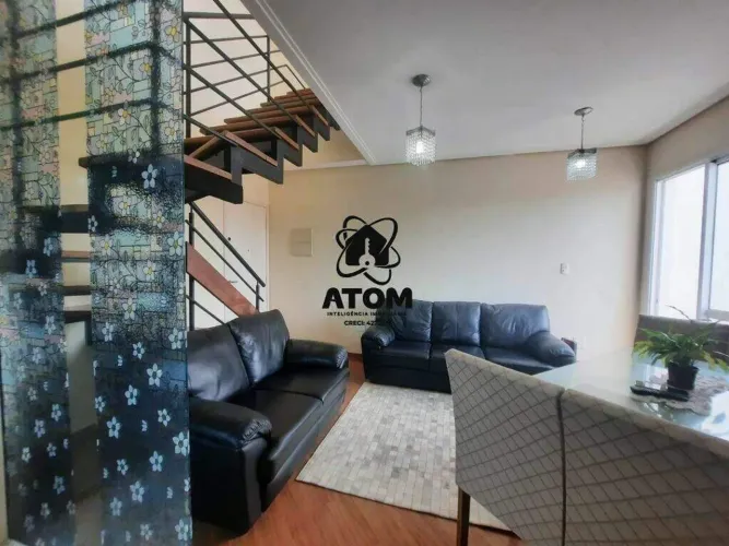 Cobertura Duplex, 2 quartos para locação próximo ao Taubaté Shopping