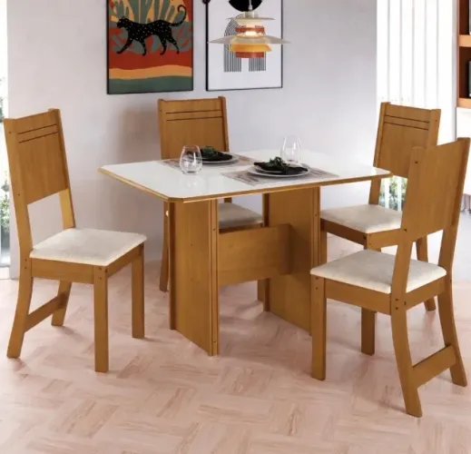 Conjunto de Jantar Savona 4 Lugares
