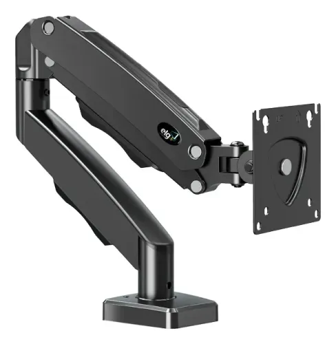 Suporte Articulado de Mesa F80N com Pistão a Gás para Monitores de 17'' a 35'' Preto ELG