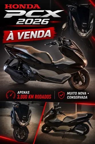 Vendo pcx 3 mil km 2025/26